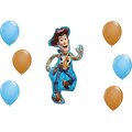 Loonballoon 44in. Woody Theme Balloon, Latex Set Cartoons Movie Character Balloons LB-96782